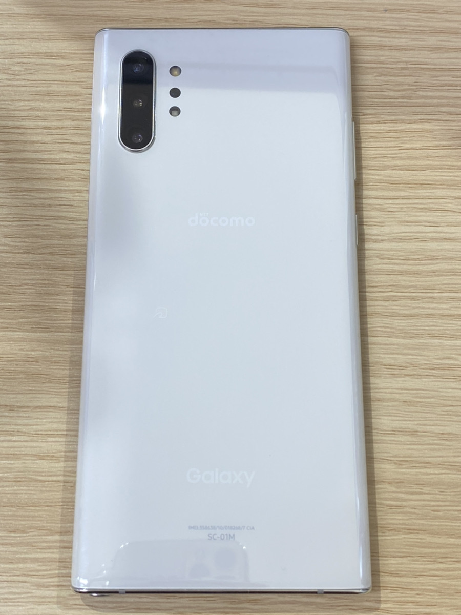 値下げ中【中古品】SIMフリー Galaxy Note 10+ PLUS SC-01M 256GB