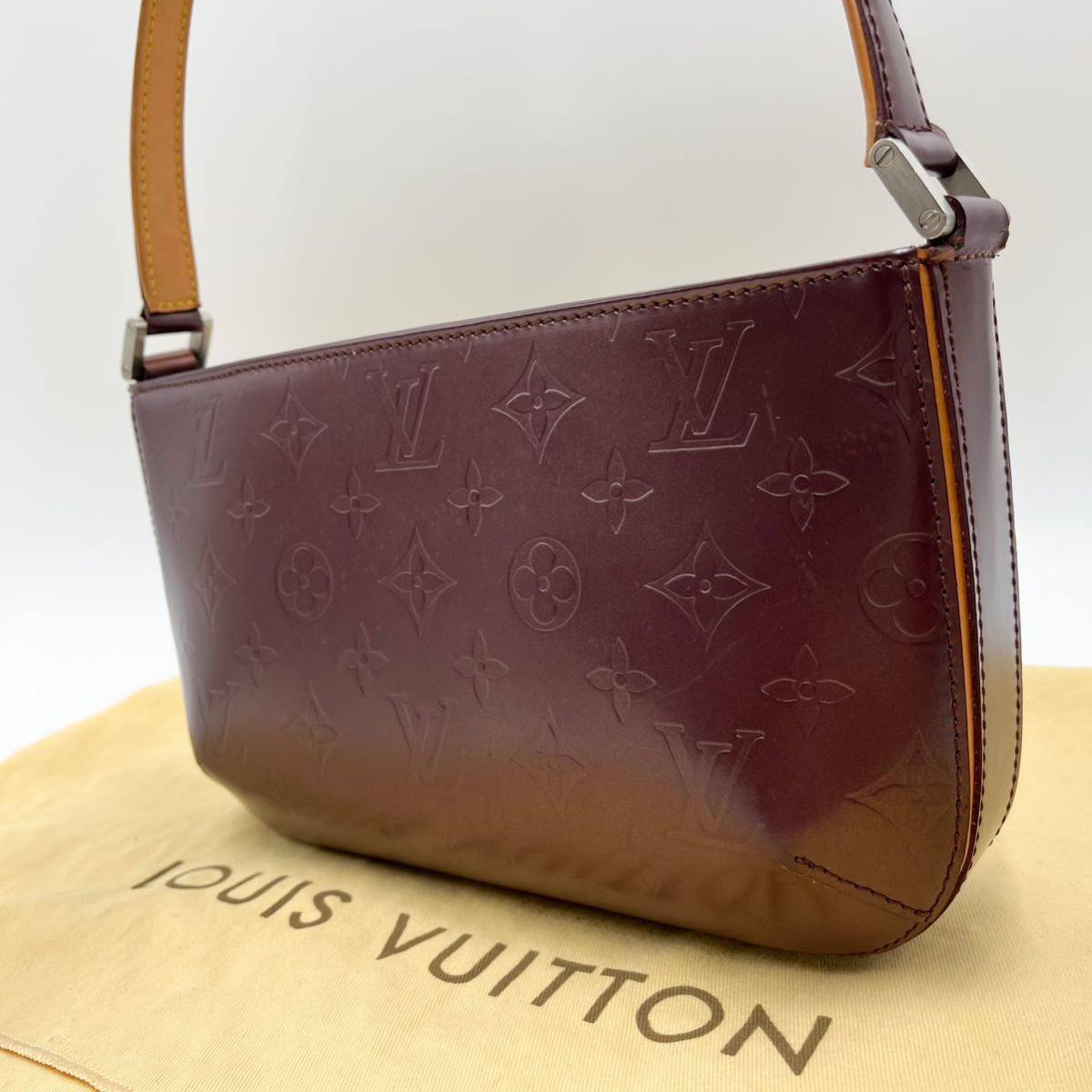 極美品! ルイヴィトン LOUIS VUITTON モノグラムマット ファウラー 
