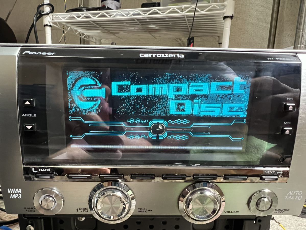 carrozzeria カロッツェリア 2DIN CD MD デッキ オーディオ レシーバー