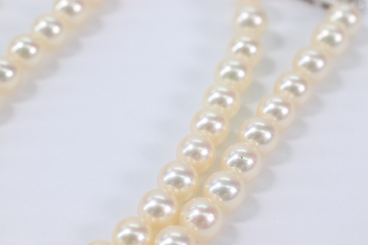 MIKIMOTO ミキモト パール 真珠 シルバー M刻印 SIL刻印 約5mm 