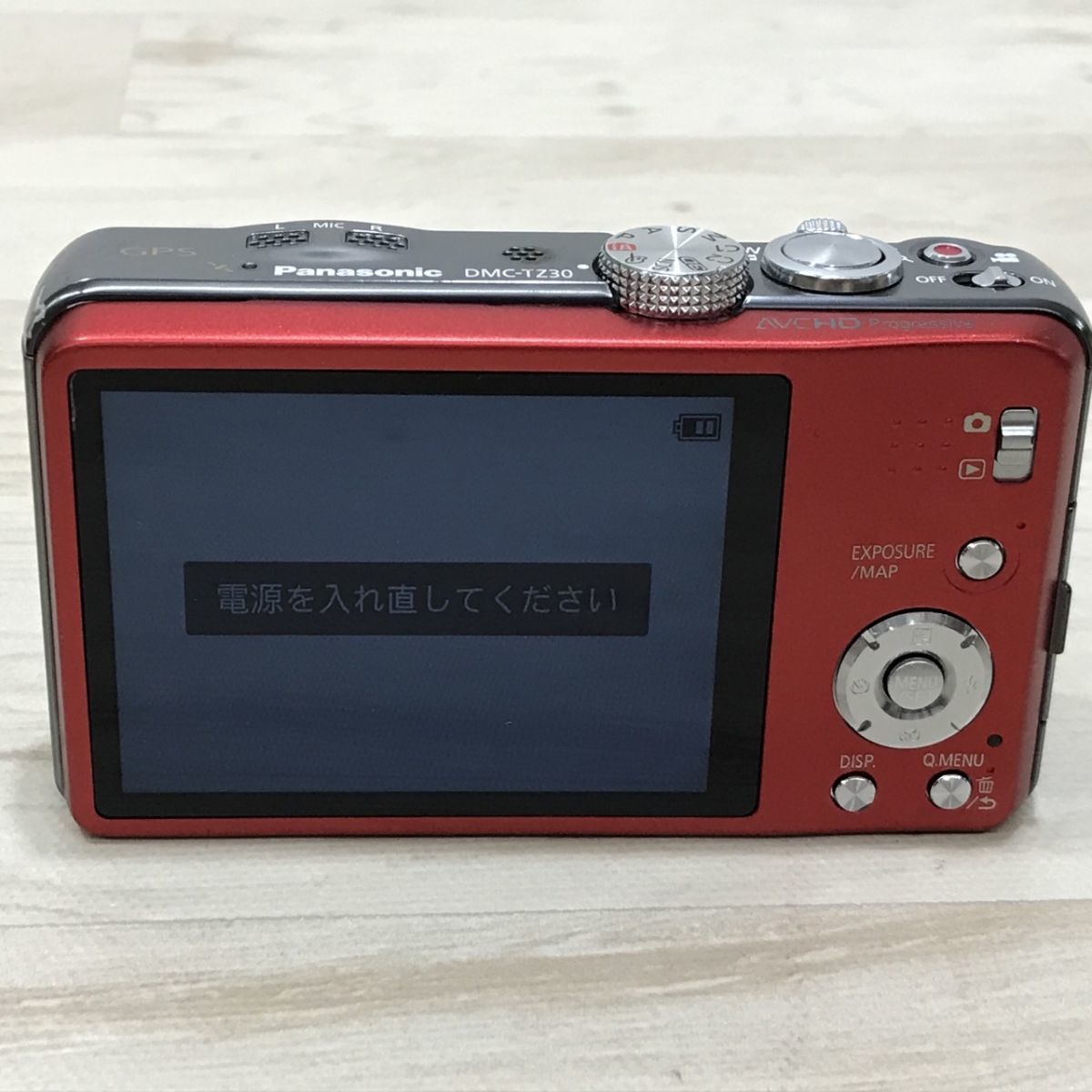 ジャンク Panasonic LUMIX パナソニック ルミックス DMC-TZ30[N2374 