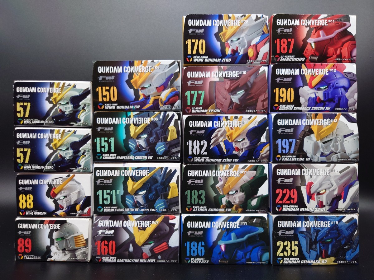 未開封品】FW GUNDAM CONVERGE ガンダム コンバージ 新機動戦記 