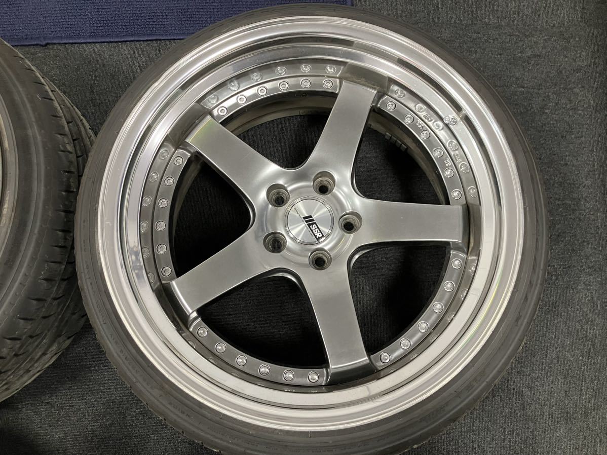 タナベ SSR プロフェッサー SP4 Div 19インチ 9J 10J チタン シルバー 