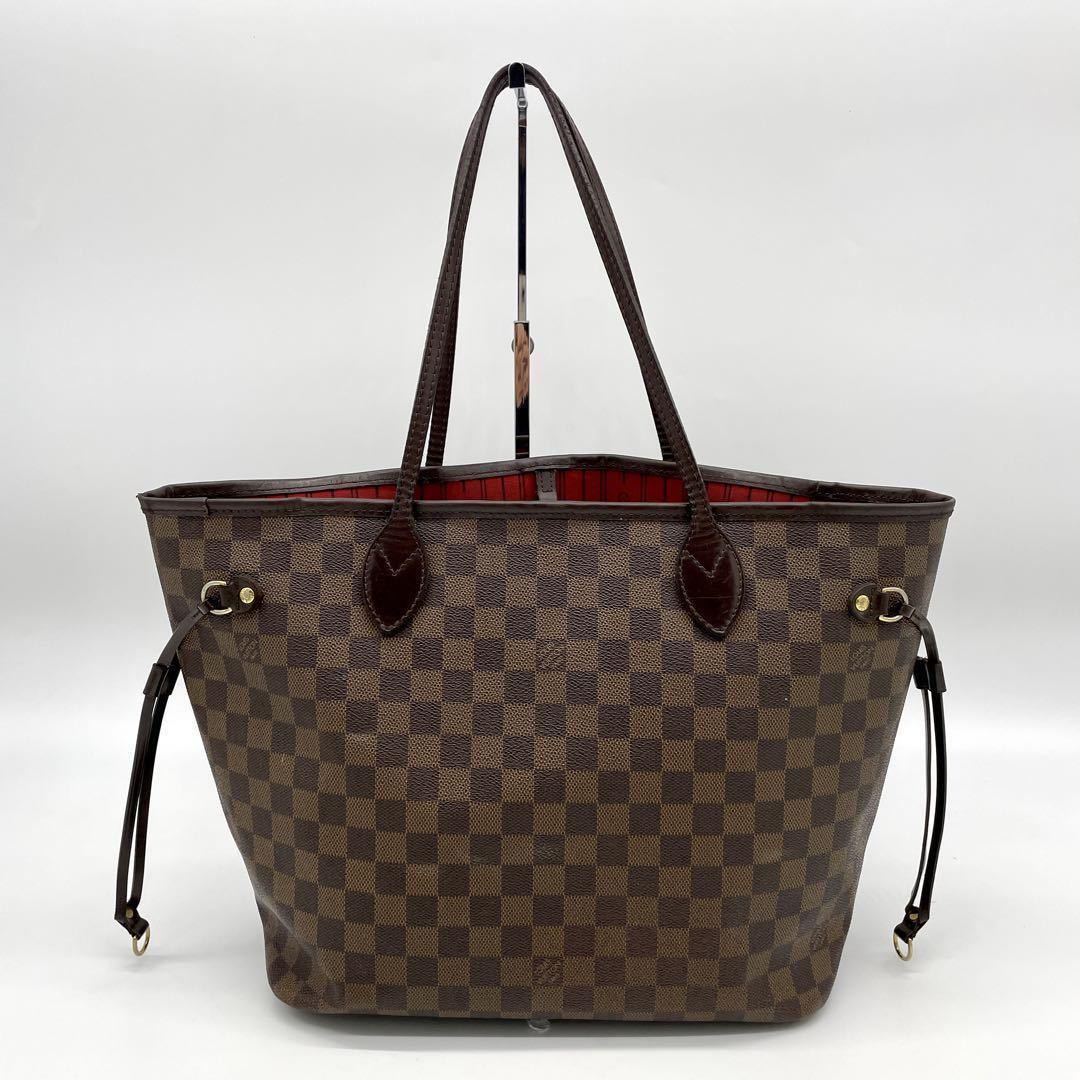 1円【美品】LOUIS VUITTON ルイヴィトン ダミエ エベヌ ネヴァーフルPM  