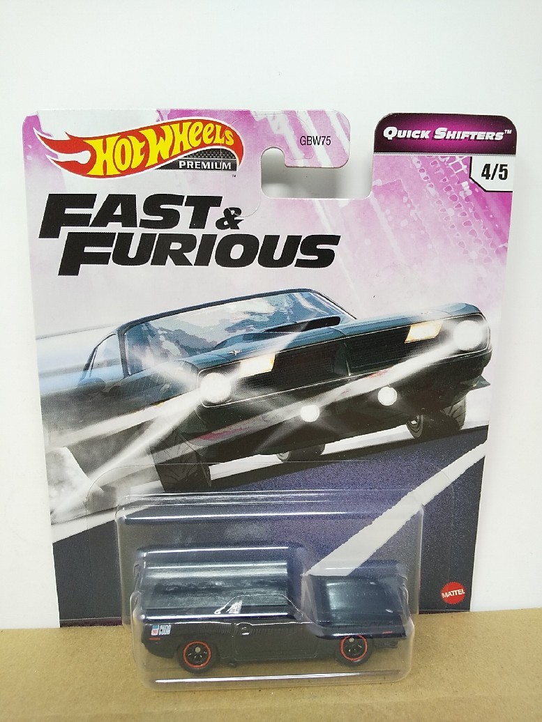 □HOTWHEELSホットウィール ワイルドスピード「4/5 QUICK SHIFTERS」 1 