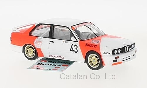 1/43 BMW M3 E30 マルボロ No.43 Bigazzi Racing Team Marlboro WTCC 1987 L.-P.Sala O.Grouillard 梱包サイズ60