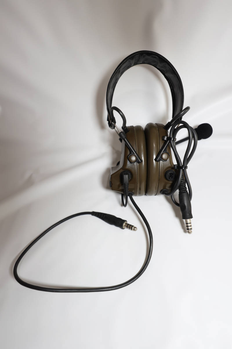 実物 peltor comtac 2 デュアル コムタック2 NAVY SEALS 放出品 DEVGRU