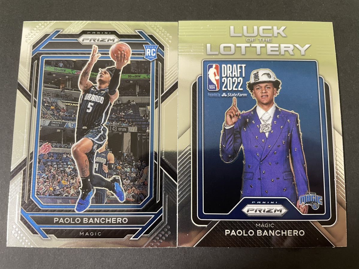 Paolo Banchero RC 2022-23 Panini Prizm Base パオロ・バンケロ 