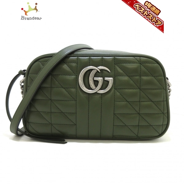 グッチ GUCCI ショルダーバッグ 447632 GGマーモント キルティング 