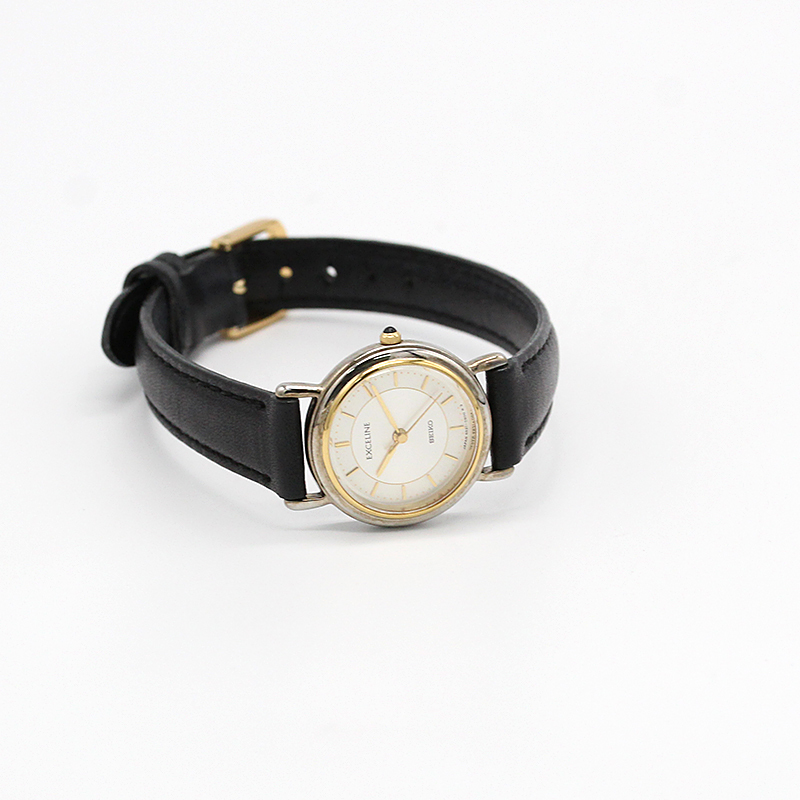 セイコー SEIKO EXCELINE 4N21-0400 レディースウォッチ 腕時計 稼働品