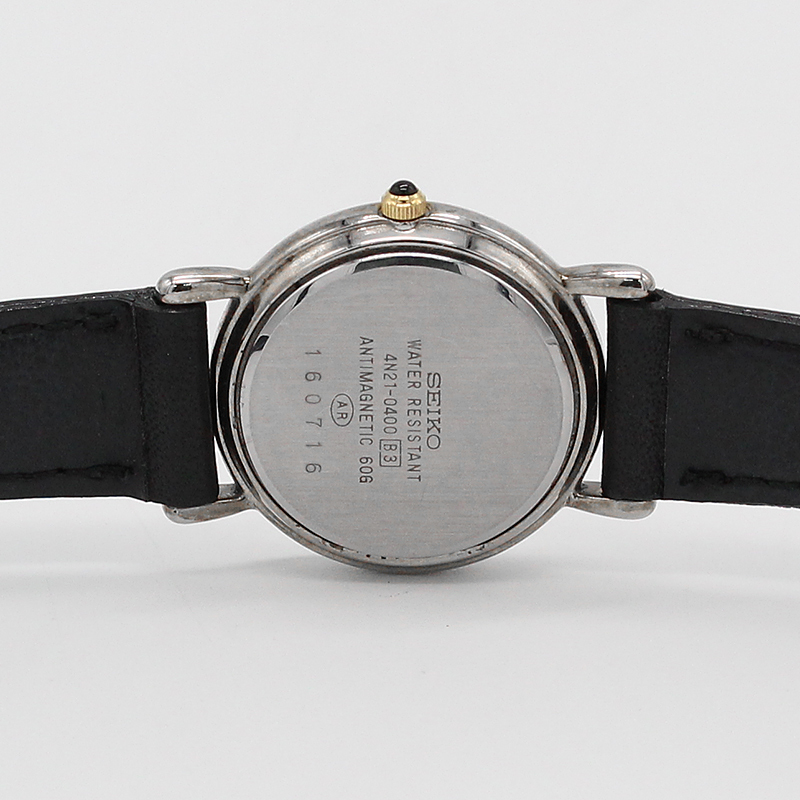 セイコー SEIKO EXCELINE 4N21-0400 レディースウォッチ 腕時計 稼働品