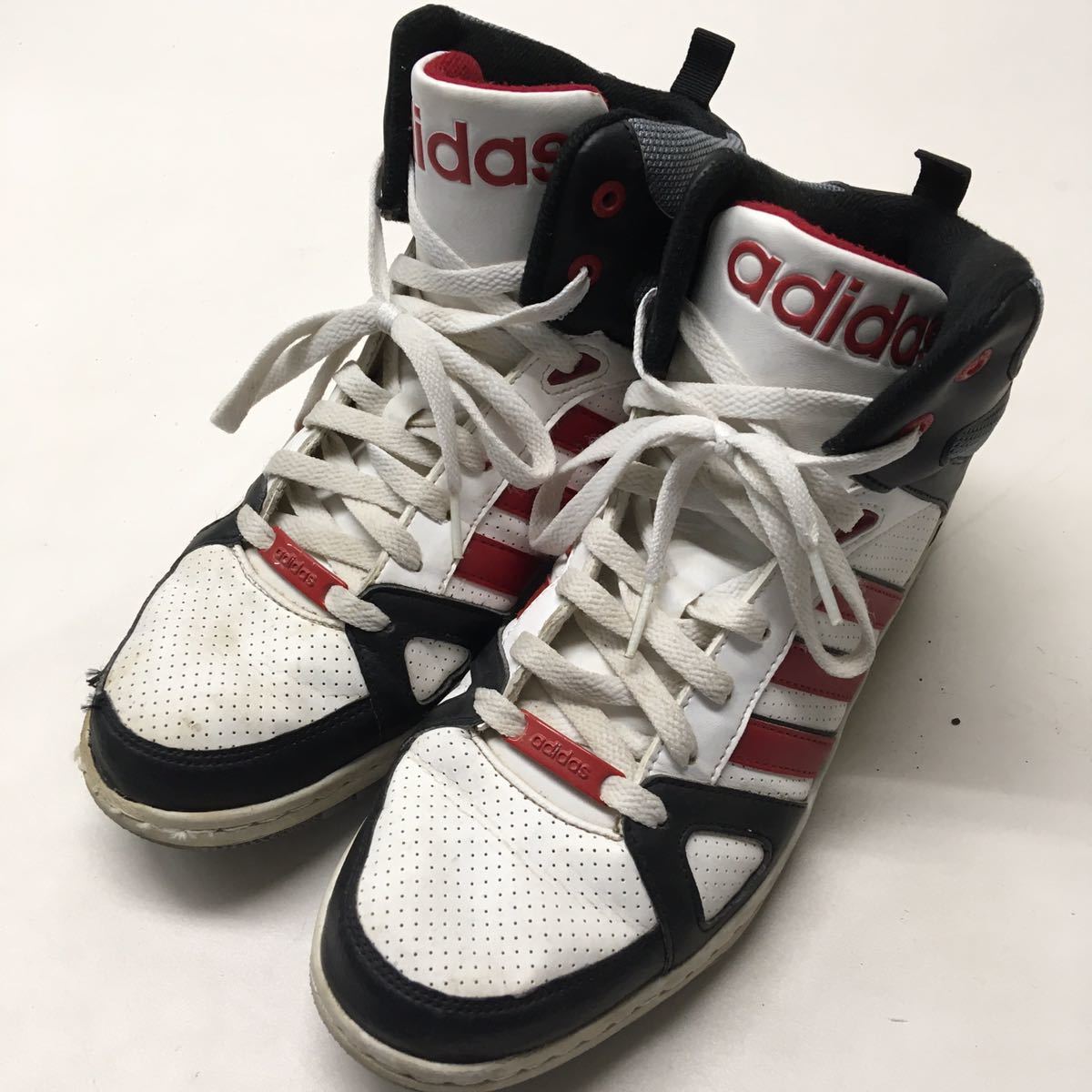 送料込み★adidas アディダス★ハイカットスニーカー　メンズシューズ★27.0㎝#50613s399