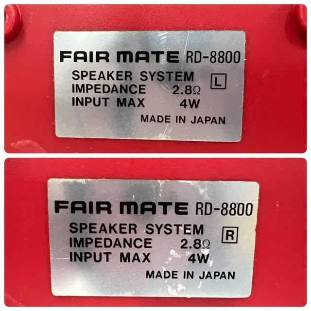 仙6 FAIR MATE MINI COMPO MODEL RD-8800 フェアメイト ミニコンポ