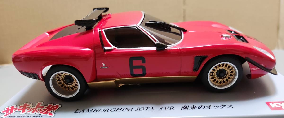 サーキットの狼 ミニッツレーサーランボルギーニJOTA SVR＋メルセデスベンツ 京商 ミニッツ MINI-Z ASC オートスケール ランボルギーニ イオタ SVR