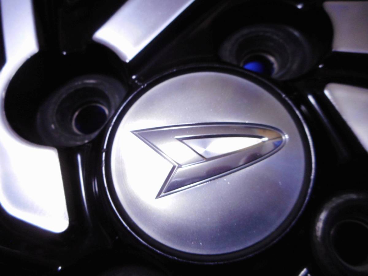 DAIHATSU (ダイハツ) TANTO CUSTOM (タントカスタム) 純正 15×4.5J(+45)PCD100-4H 新車外し  ブラック&ポリッシュ GOODYEAR (グッドイヤー) EAGLE (イーグル) LS2000 Hybrid2 新品 165/55R15 タイヤ ホイール 4本 [15gas020] | カートレード21 hyori様　タントカスタム純正ホイール 1本 15x4.5J LA600S