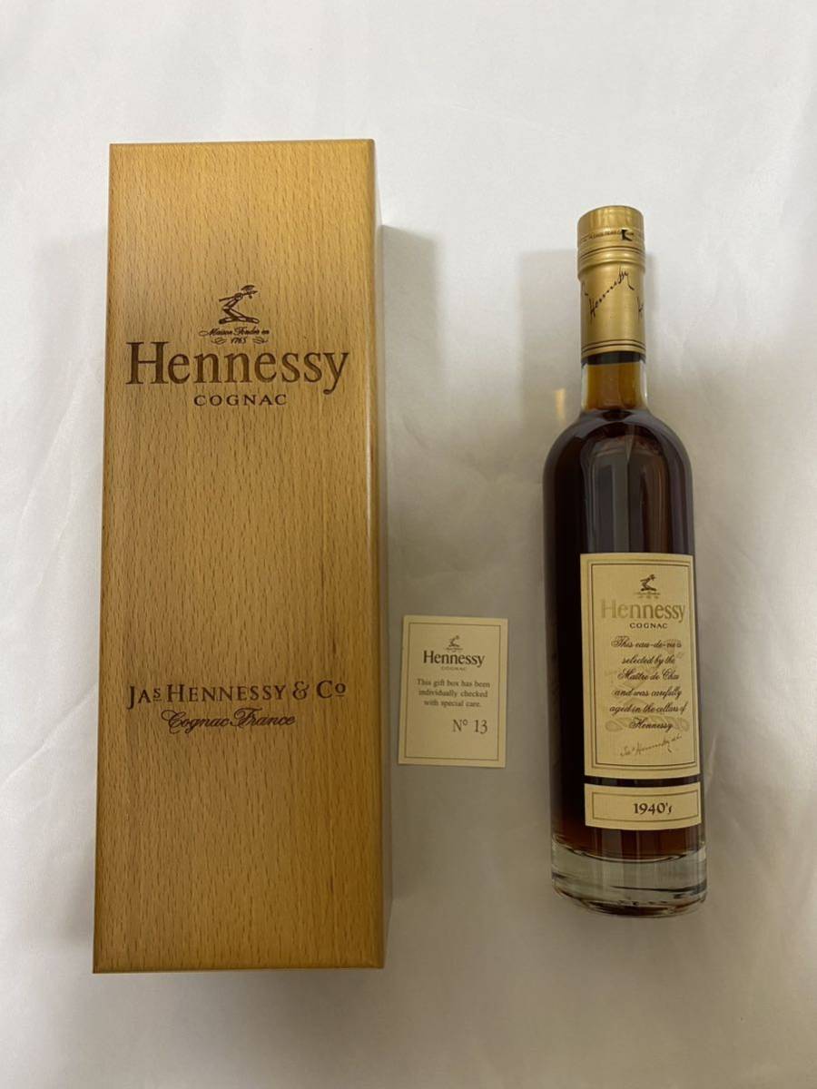 ヘネシー Hennessy JASヘネシー 1940's 350ml ブランデー コニャック