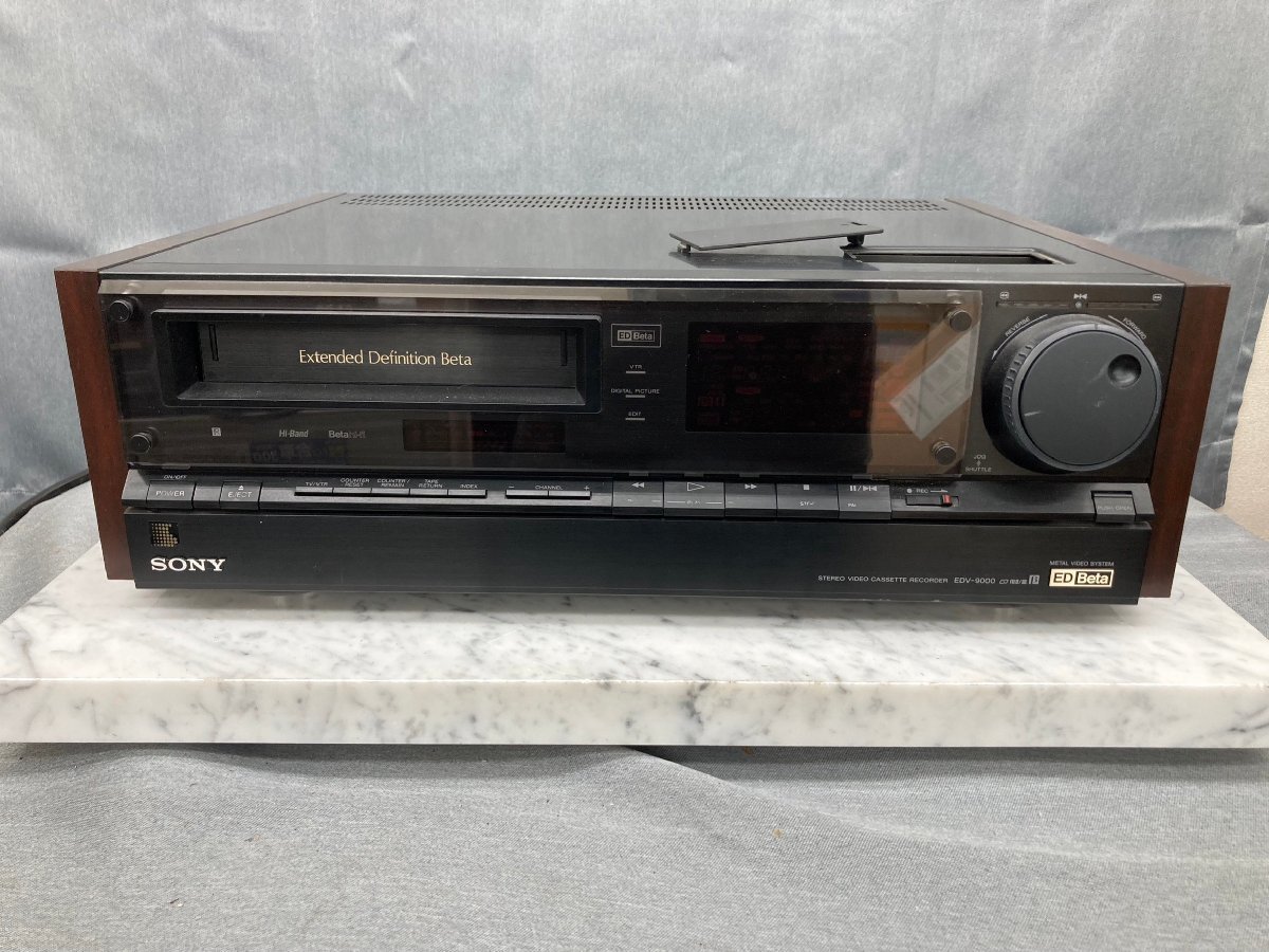 ジャンク】SONY EDV-9000 VIDEO CASSETTE RECORDER ソニー ビデオ