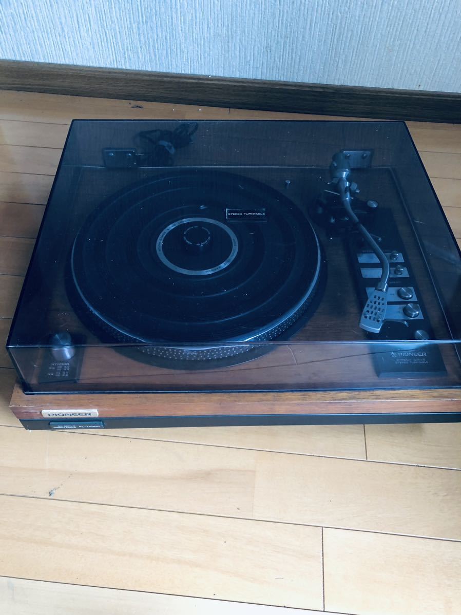 PL-1400 パイオニア レコードプレーヤー 平岡 ★ 220601A8286 Pioneer PL-1400C レコードプレーヤー