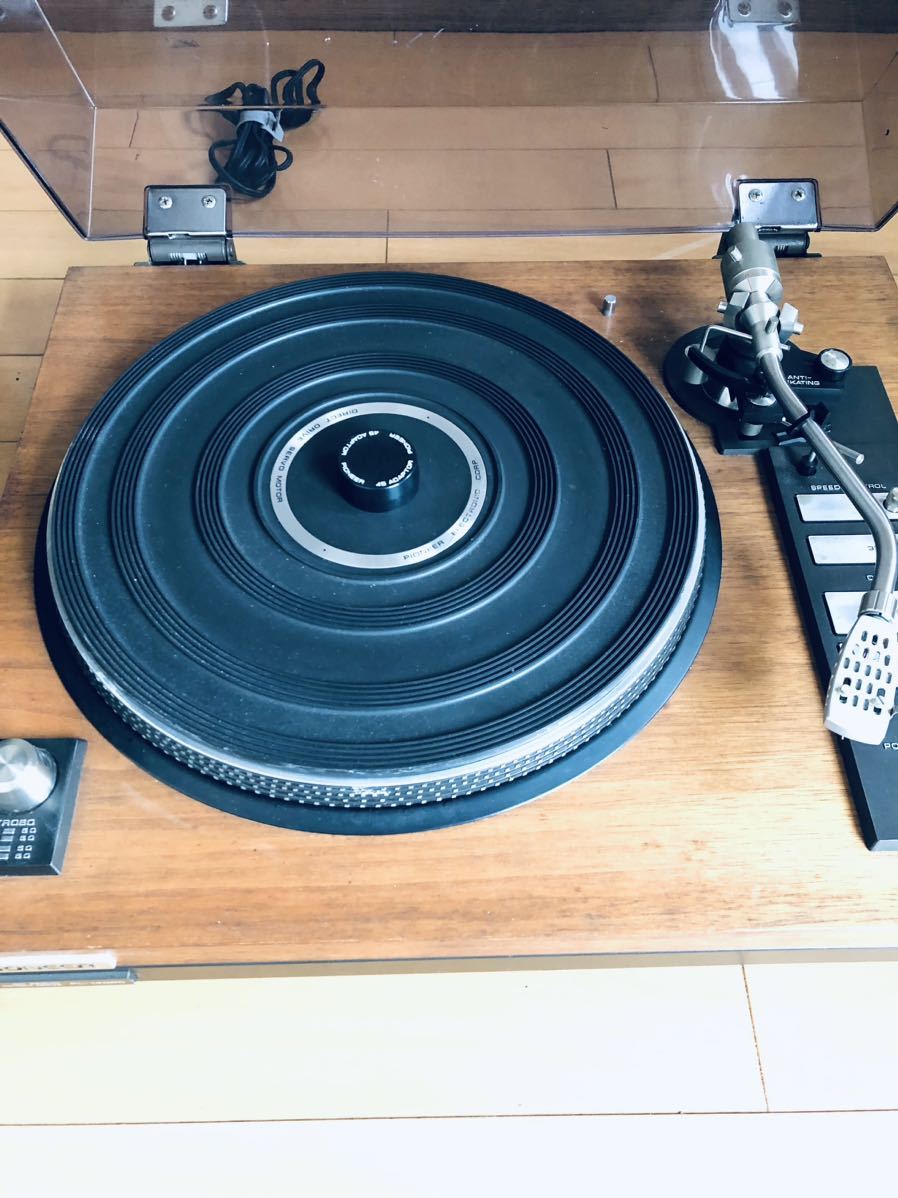 PL-1400 パイオニア レコードプレーヤー 平岡 ★ 220601A8286 Pioneer PL-1400C レコードプレーヤー
