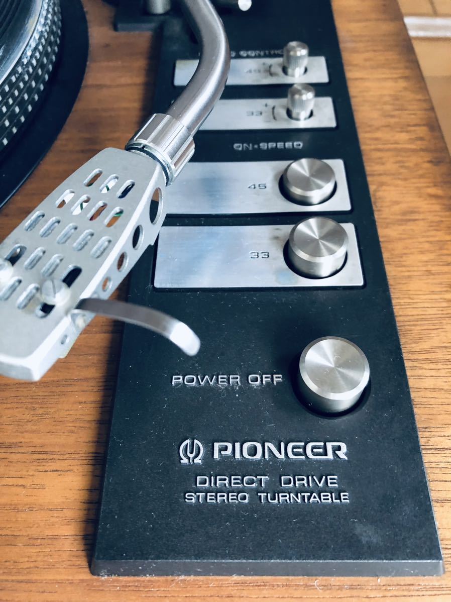 PL-1400 パイオニア レコードプレーヤー 平岡 ★ 220601A8286 Pioneer PL-1400C レコードプレーヤー