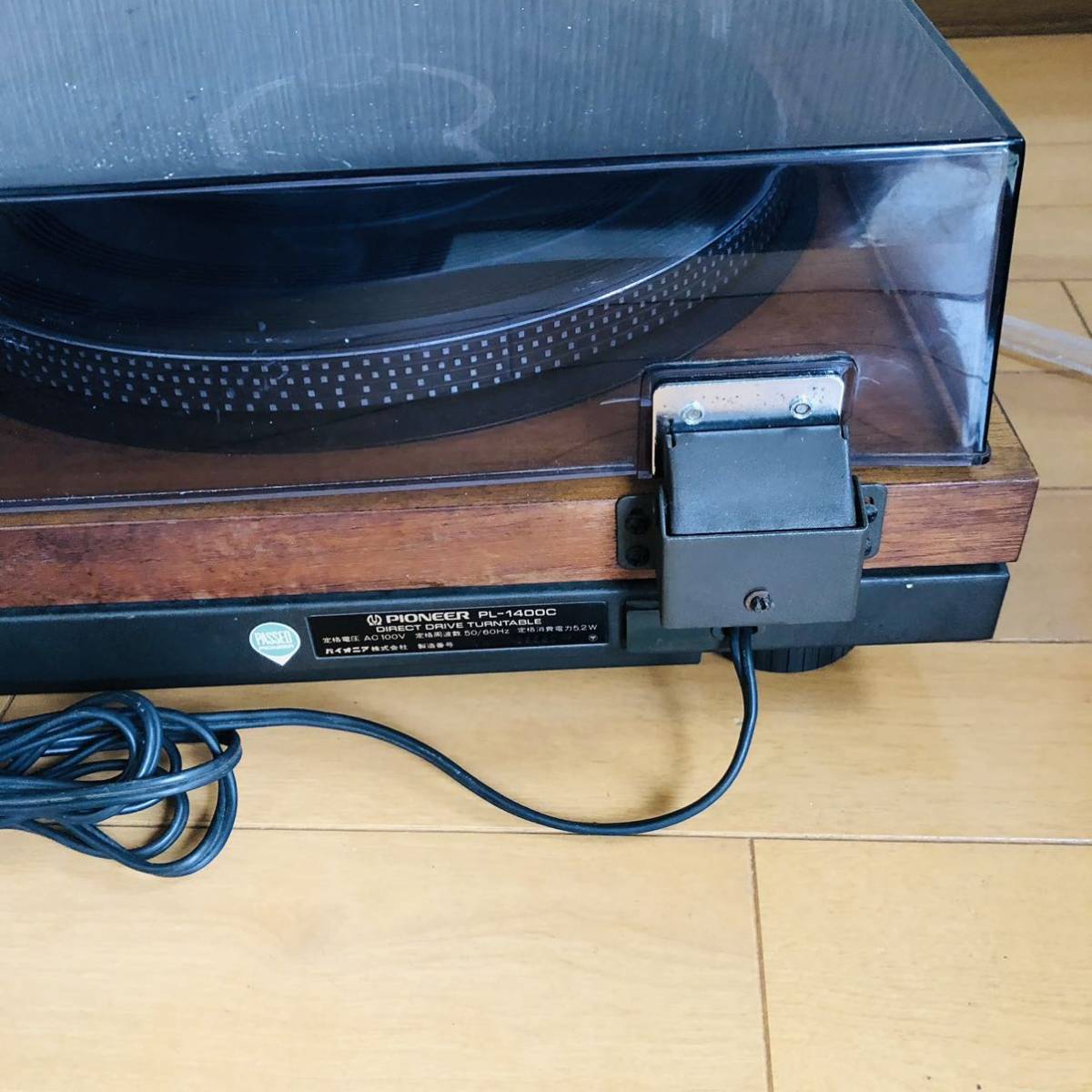 PL-1400 パイオニア レコードプレーヤー 平岡 ★ 220601A8286 Pioneer PL-1400C レコードプレーヤー