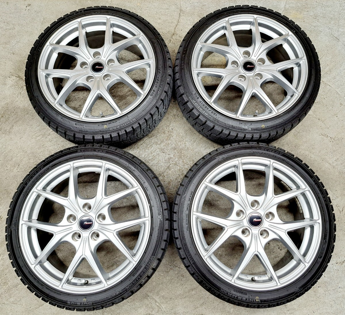 人気定番，HOT スズキ スイフトスポーツ ホイールタイヤ ダンロップ ウィンターマックスWM02 195/45R17 スタッドレス 極上 114.3(スタッドレスタイヤ)｜売買されたオークション情報、yahooの商品情報をアーカイ 5穴