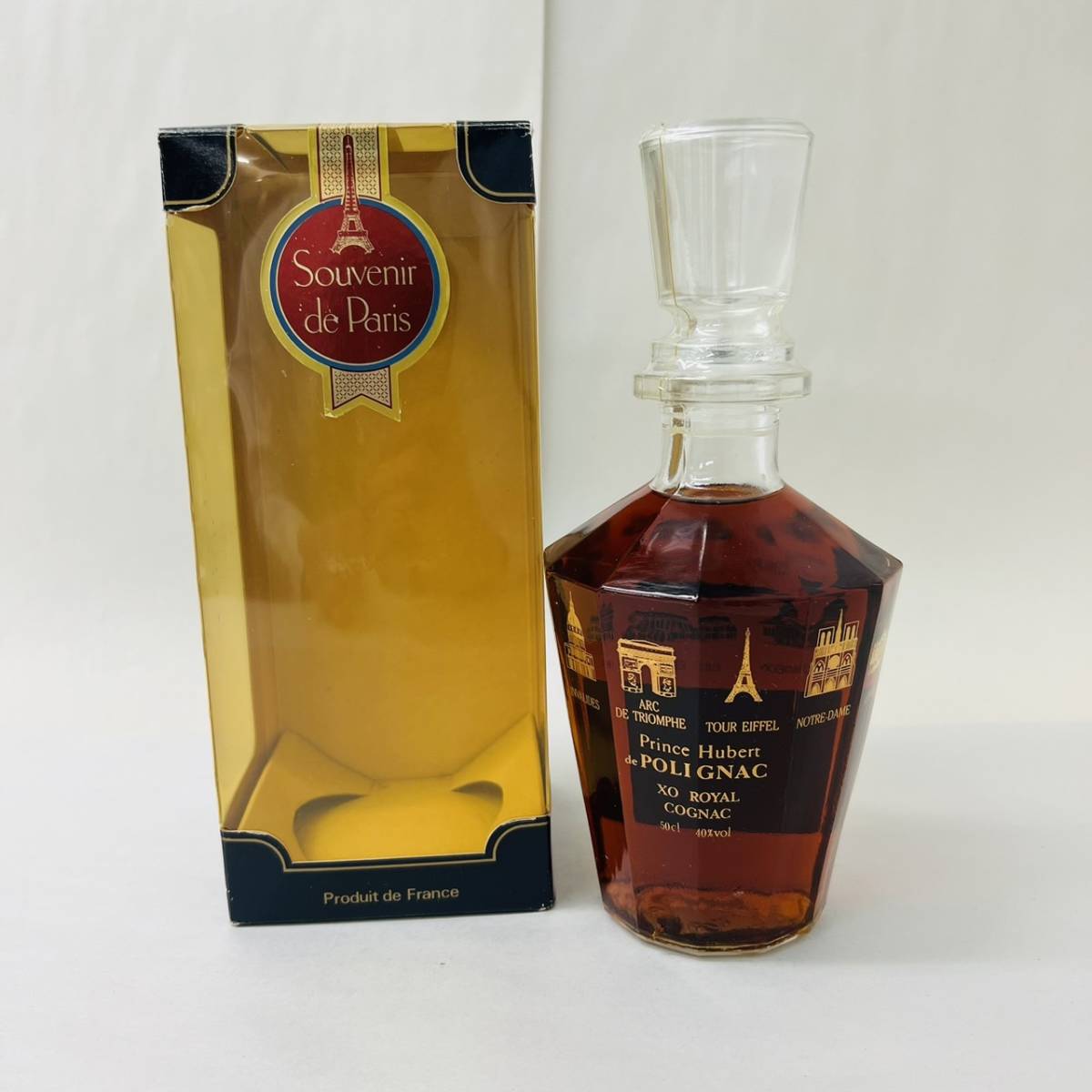 古酒 未開栓 プリンスユベール ポリニャック XO ロイヤル 1000ml 箱付 プリンス・ユベール・ド・ポリニャック XO ロイヤル コニャック - 70cl