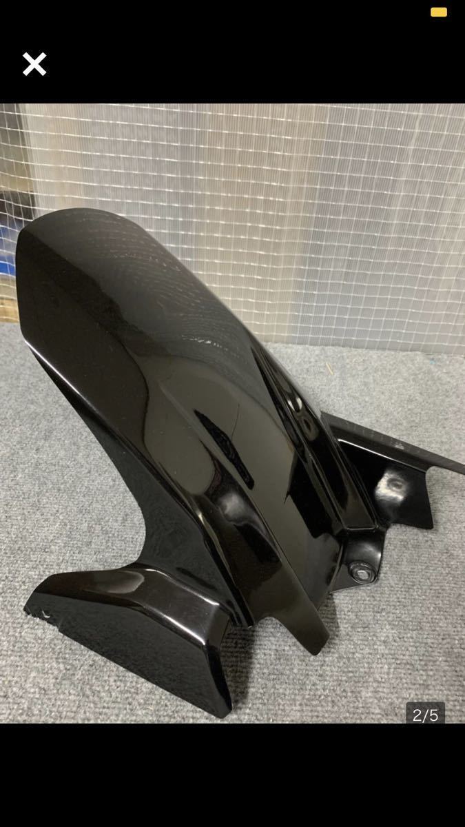 Z900RSリアフェンダー黒ゲル、バフ掛け仕上げ 18~Z900⁄Z900RS リア