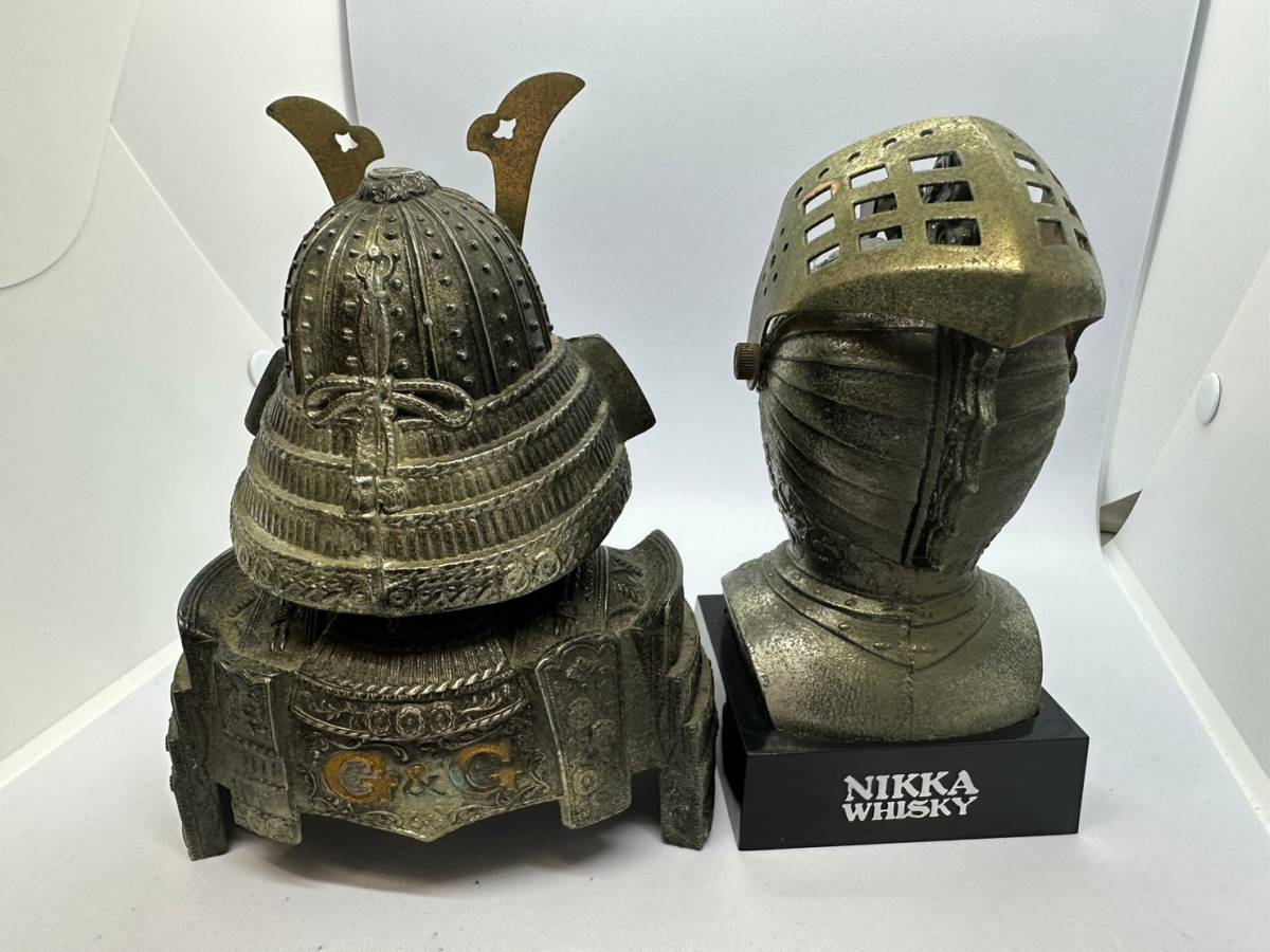 MS【希少】ニッカウヰスキー G&G ボトルカバー 武将 鎧 NIKKA WHISKY 