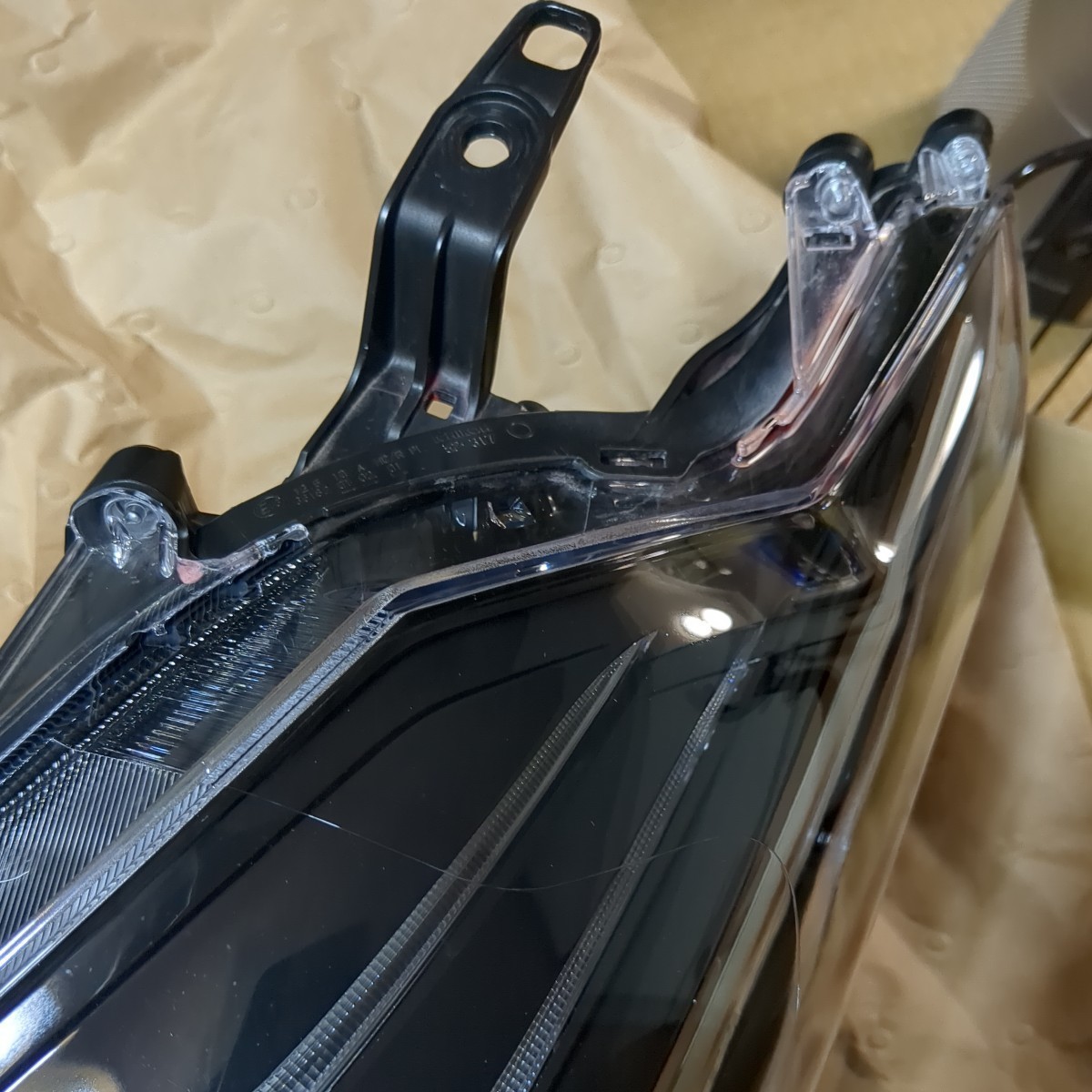 シエンタ 後期 NCP170 NHP170 左LEDヘッドライト ICHIKOH 52-317 純正