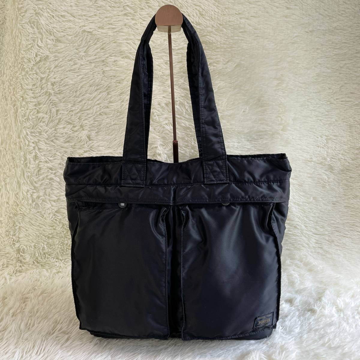 1円〜 定番人気◎ PORTER TANKER トートバッグ ビジネスバッグ 肩掛け