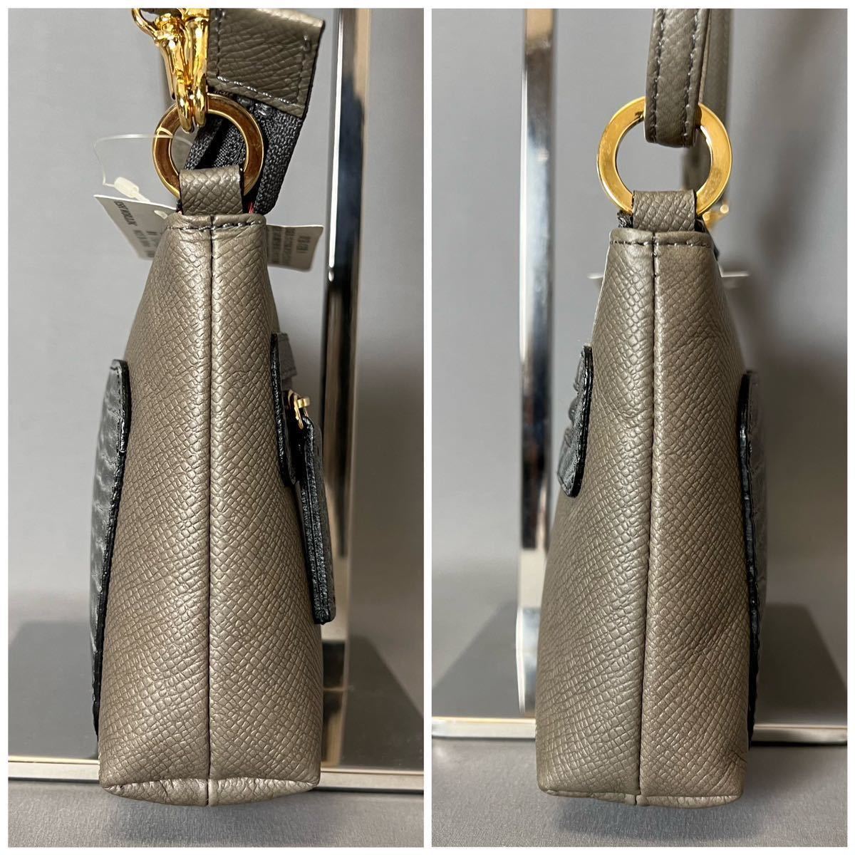 ☆1円スタート☆新品未使用☆シールスキン アザラシ革 海豹革 2way 