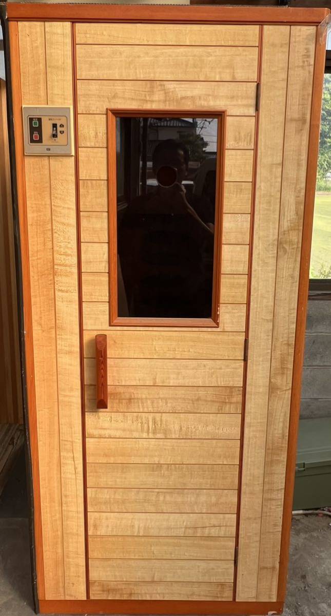 家庭用 サウナ 100V 長府サウナ
