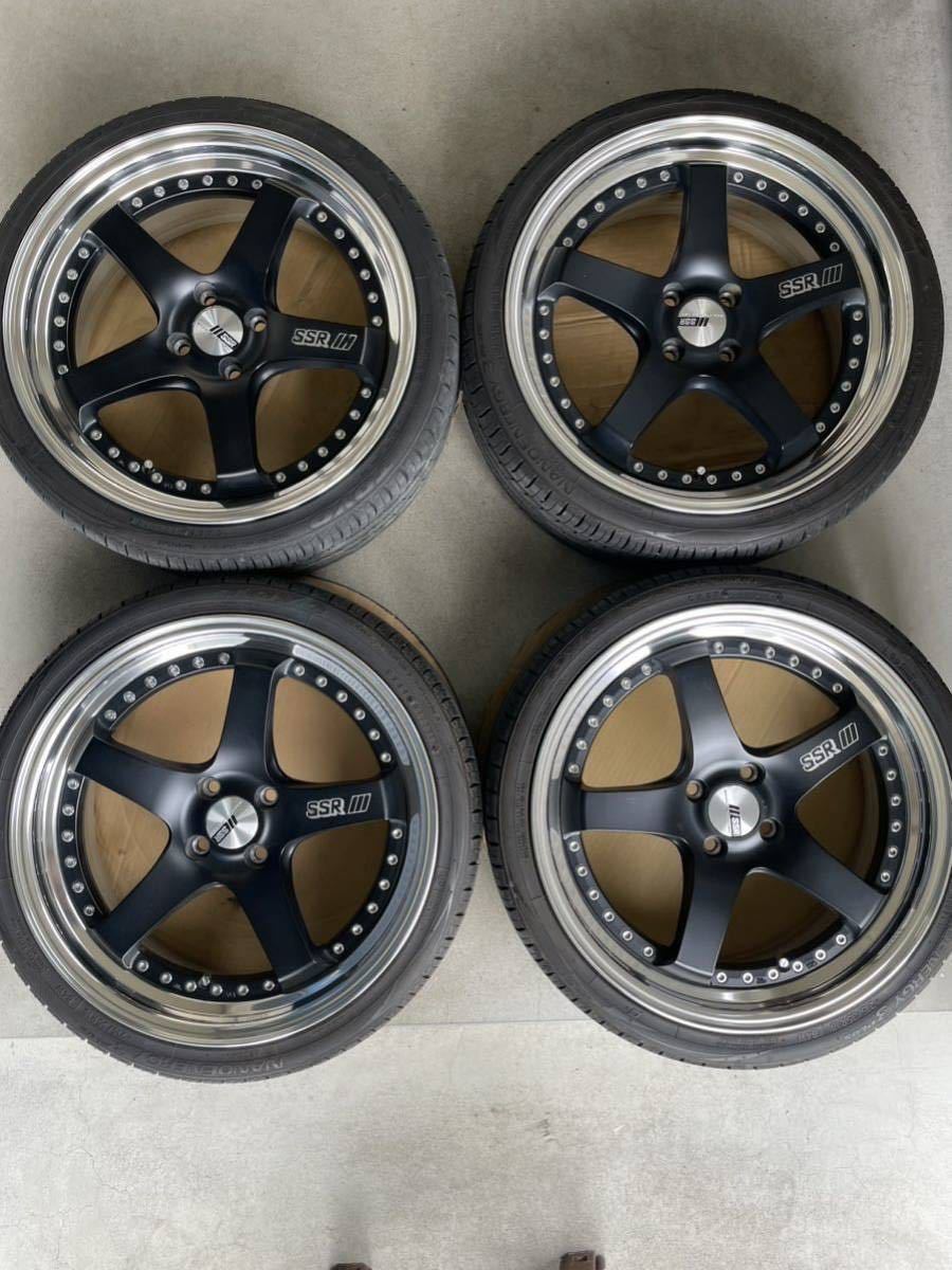 最終 BMW MINI R53使用 TANABE SPEEDSTAR SSR SP4 215/35R18 4本付き(ラジアルタイヤ)|売買され ...