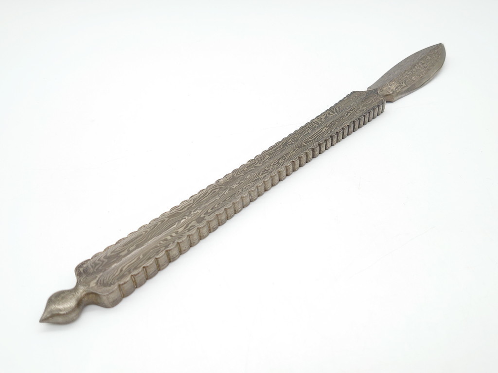 逸品】 藤原良明 ( 加藤真平 ) 作 ダマスカス 切り出し Katou 逸品】 藤原良明 ( 加藤真平 ) 作 ダマスカス 切り出し Katou
