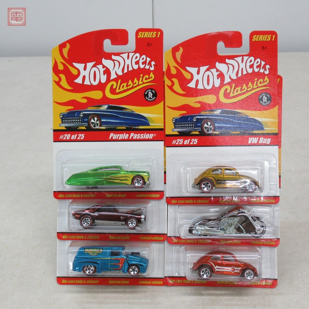 未開封 ホットウィール クラシック 1967 カマロ/1956 フォード F-100  