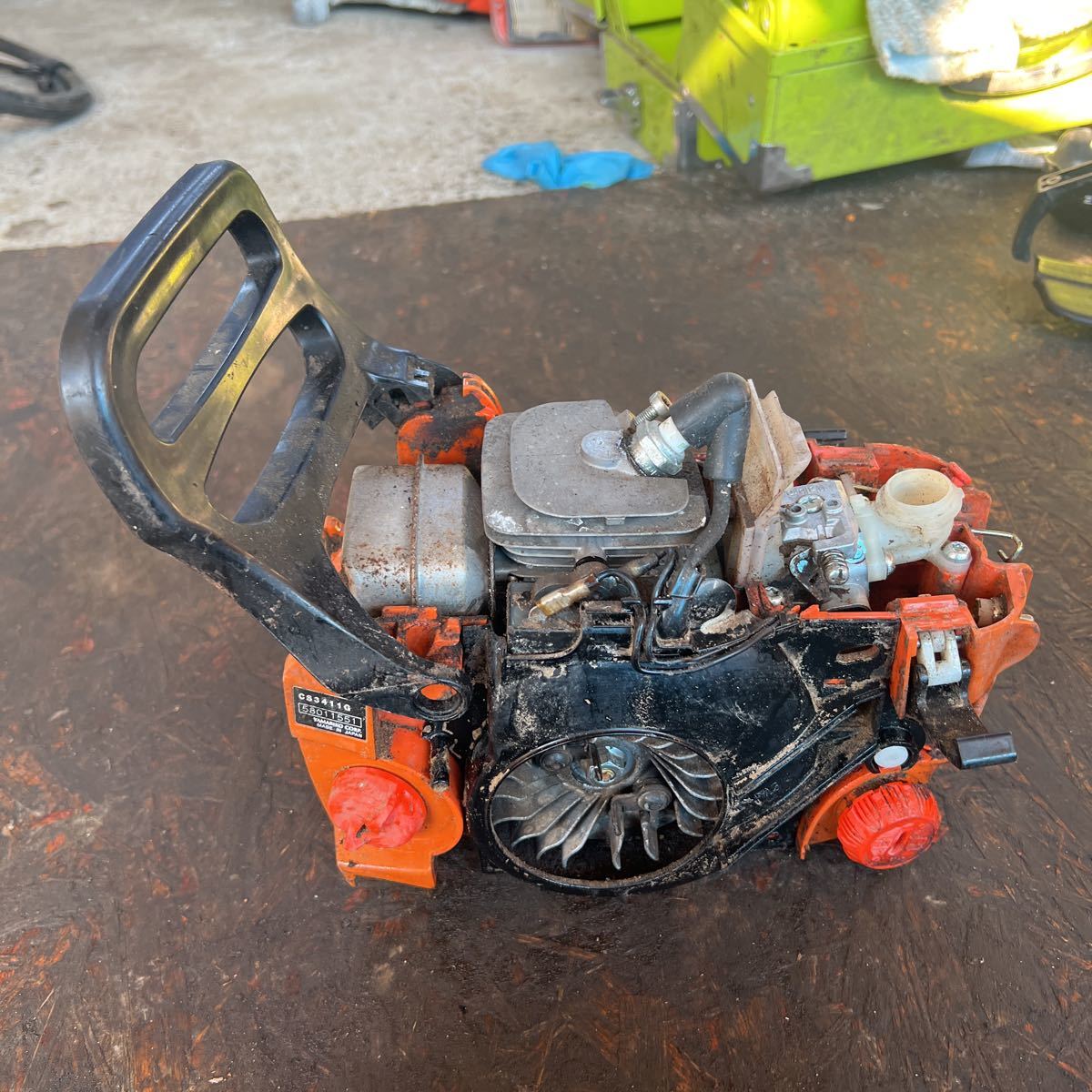 KIORITZ 共立 CS3411G チェーンソー 部品 ジャンク