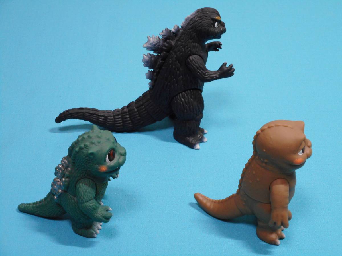 怪獣人形劇ゴジばん ムービーモンスターシリーズ 3点セット ☆ ゴジラ 