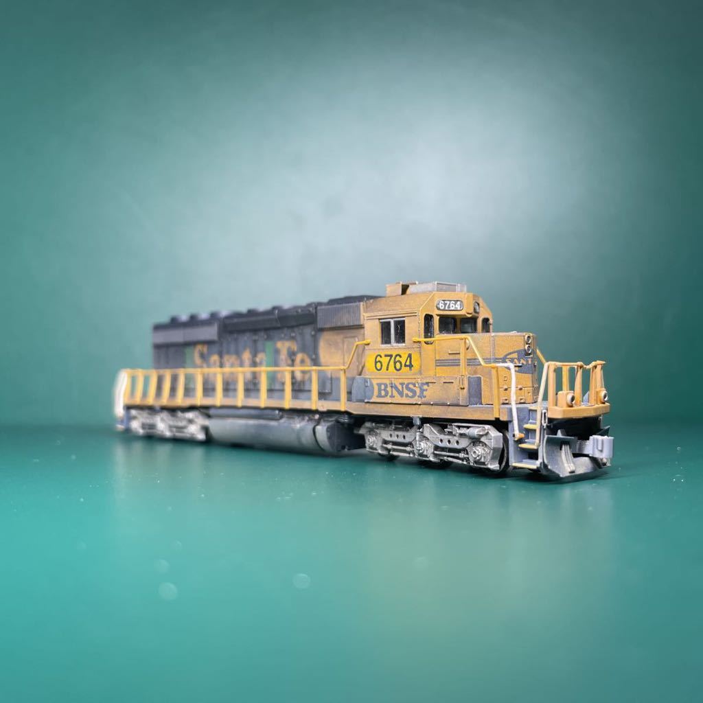 KATO 176-8201 SD40-2 BNSF patch SD40-2 Kato N '6792' Clark 0