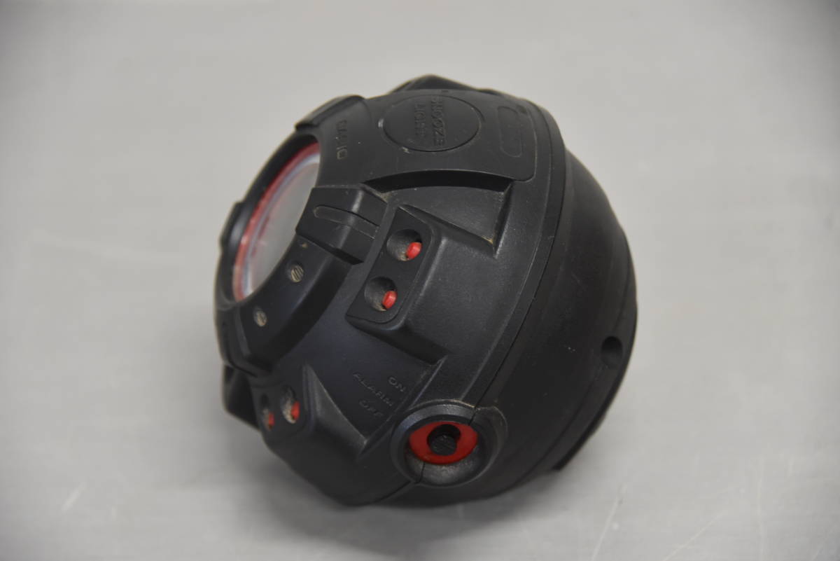 JY6-107【現状品】 CASIO カシオ GQ-200 マッスルタイム｜置き時計 球 