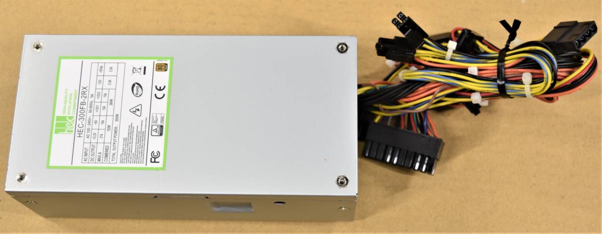 HEC 300W TFX電源ユニット HEC-300FB-2RX 80PLUS BRONZE(250W～)｜売買