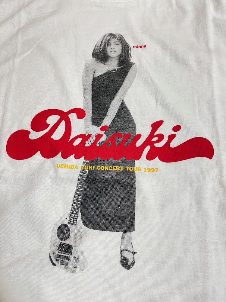 当時モノ 内田有紀 コンサートツアー1997 Tシャツ サイズMの入札履歴 