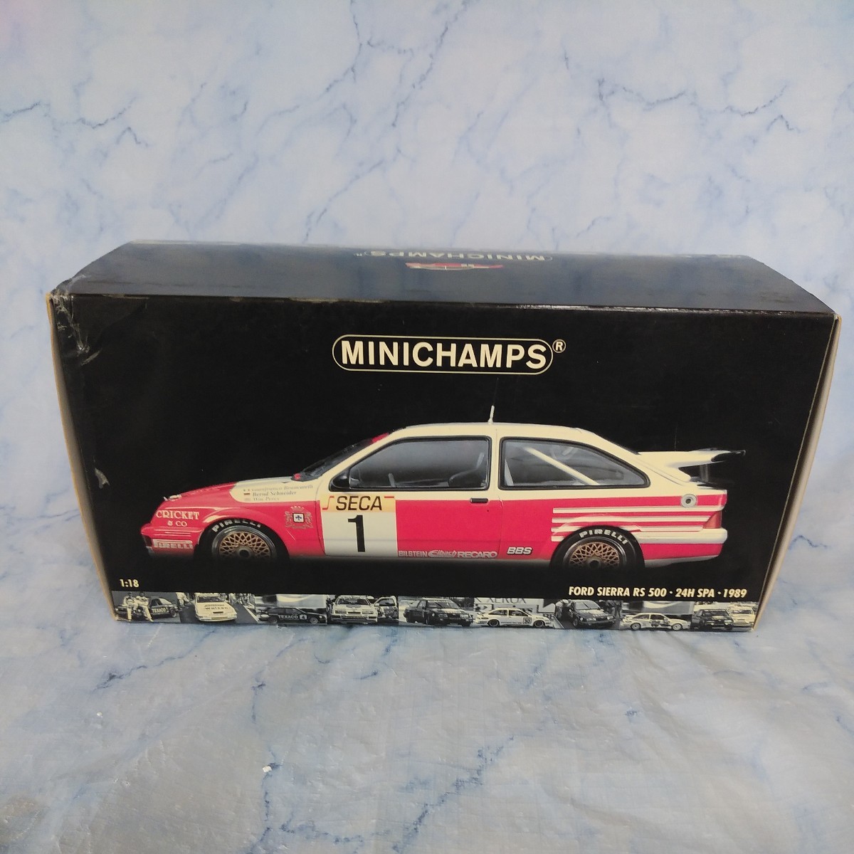 MINICHAMPS ミニチャンプス 1/18 FORD SIERRA RS 500 24H SPA 1989 