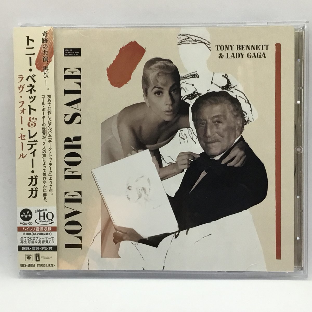 MQA-CD ◇ トニー・ベネット & レディーガガ / ラヴ・フォー・セール 