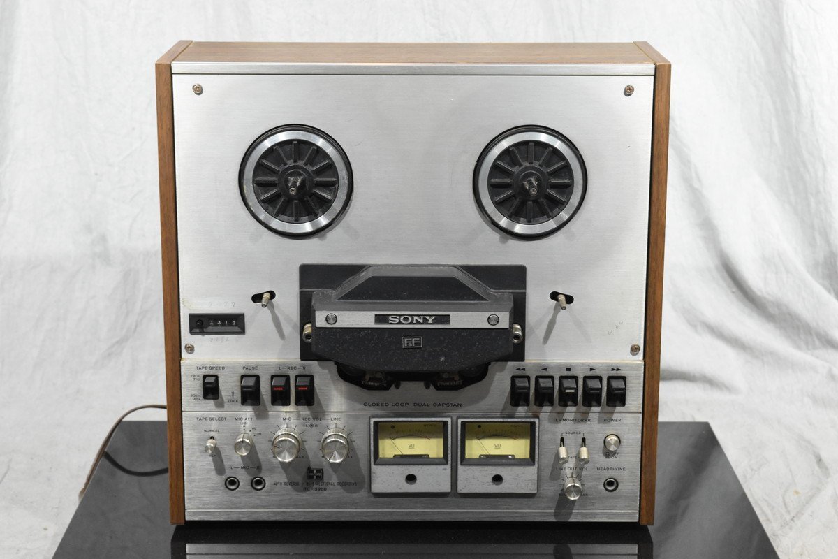 SONY ソニー TC-5950 オープンリールデッキ オープンリールデッキ TC-5950 Yahoo!オークション : オープンリールテープデッキの復刻（修理と販売） TC−5950ジャンクSONY