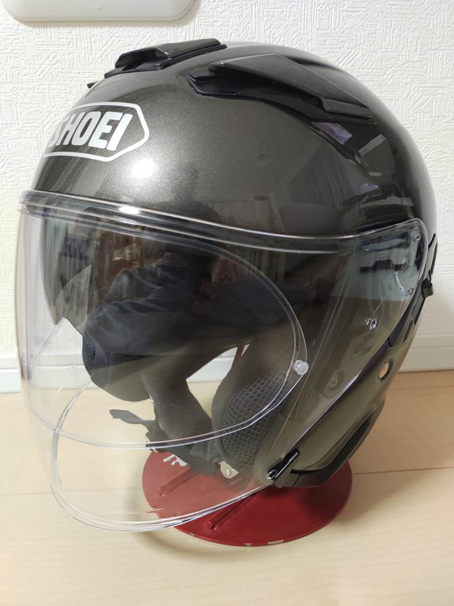 美品】 2022年製 SHOEI ショウエイ J-Cruise2 Jクルーズ2 アンスラ 