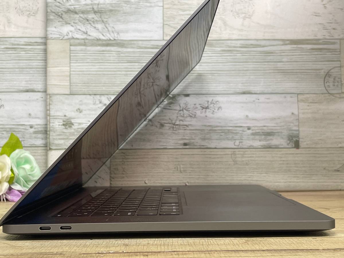 【良品♪】Apple MacBook Pro 2019 A1990[Core i7 9750H 2.6GHz/RAM:16GB/SSD:512GB/16インチ]Ventura スペースグレー 動作品_4