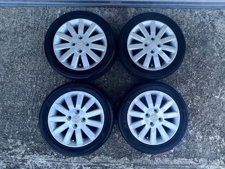 AZワゴン純正 14×4.5J 4-100 14インチ 車用ホイール 黒」の人気商品