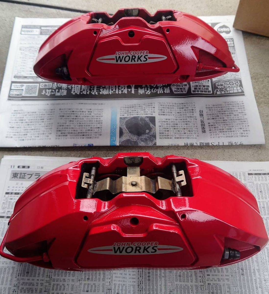 MINI JCW F56 F55 F5x ミニ ブレーキキャリパー ブレンボキャリパー  