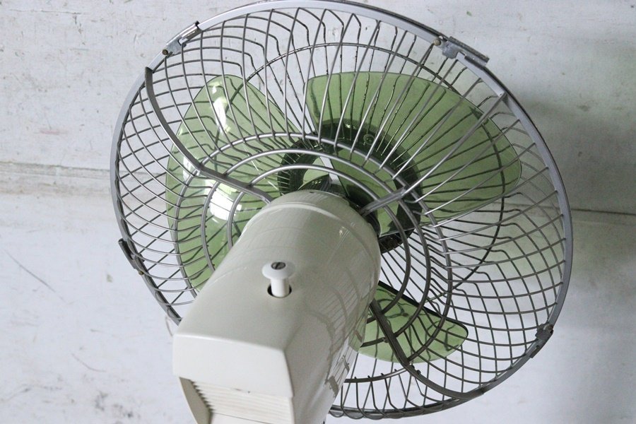 TB526日立 HITACHI フロア扇風機 S-607 /グリーン/ファン/空調/送風機 